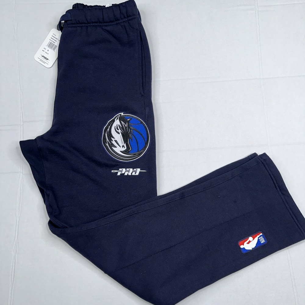 Pro Standard Luxury Athletic Collection Blue Dallas Mavericks Sweatpants Mens S